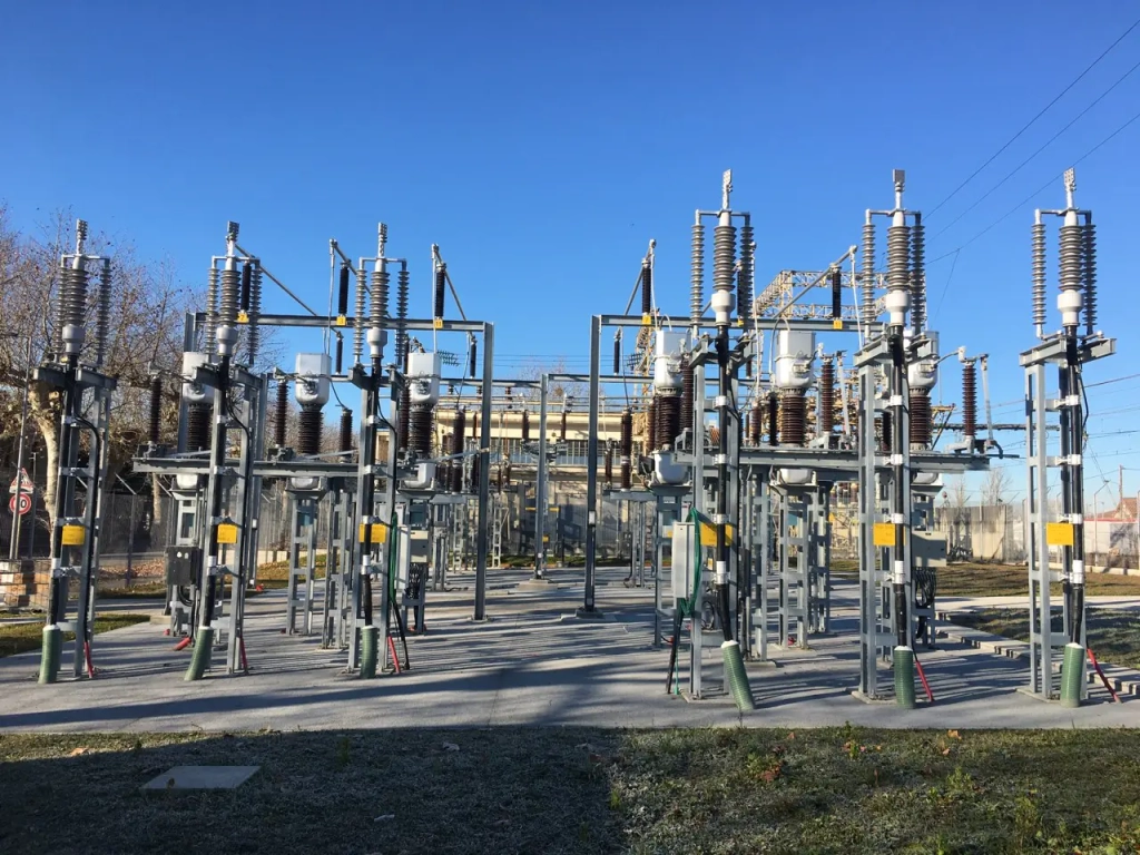 Construction Poste Haute Tension